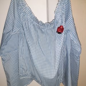 Long sleeve cotton top